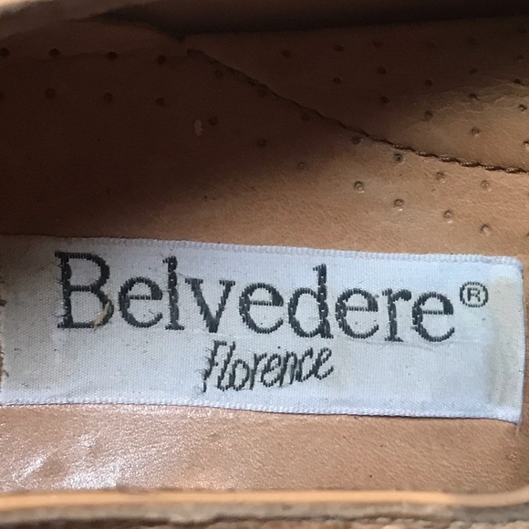 BELVEDERE GENUINE BIG BLOCK CROC BUCKLED LOAFERS display picture 2